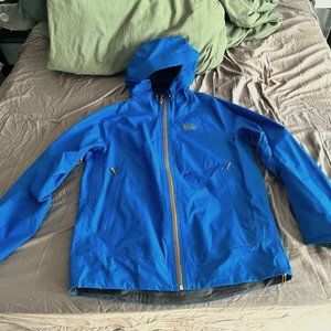 REI Westwinds GTX Rain jacket / Windbreaker - Men's Goretex Sky Blue Mens Small